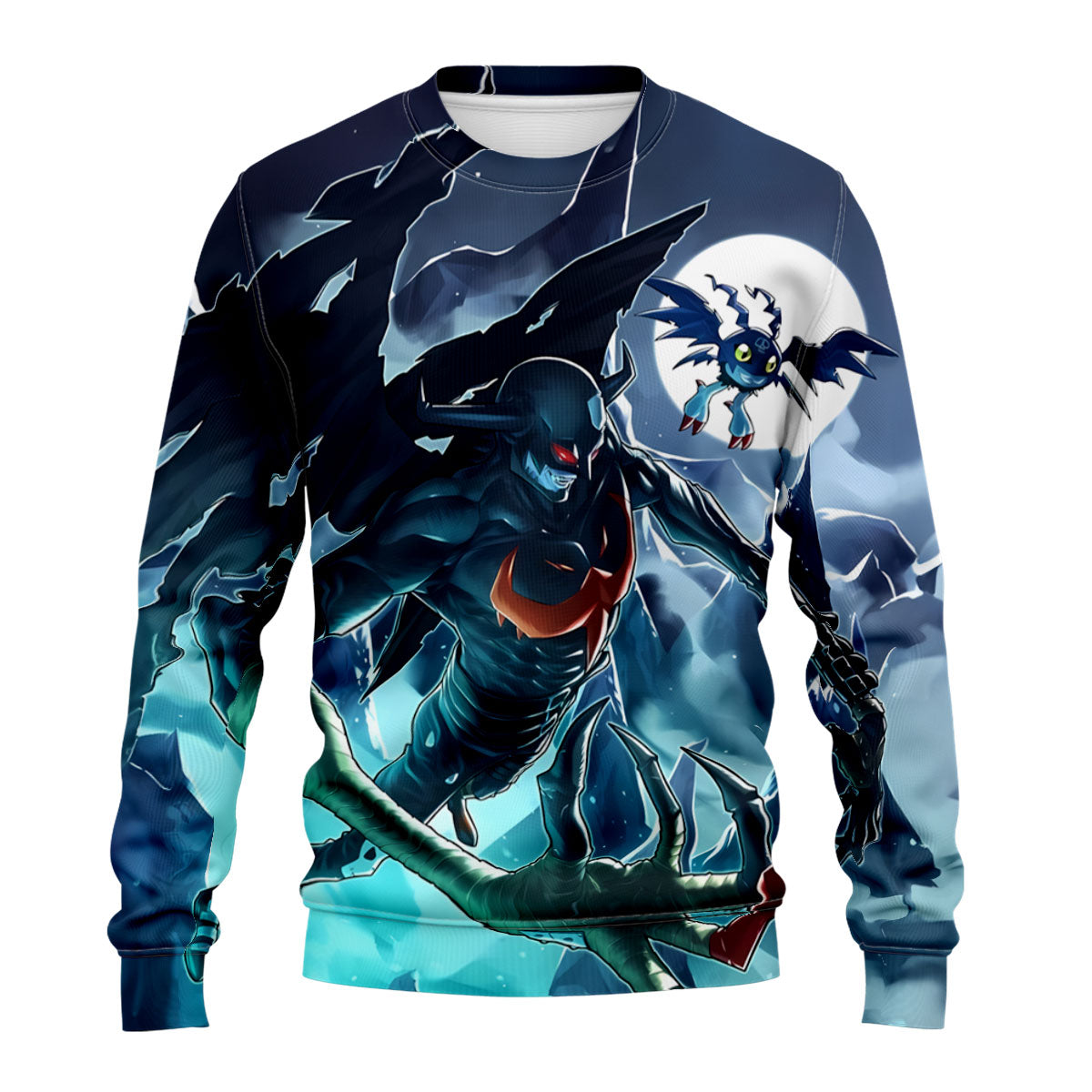 Digimon Adventure Devimon In Moonlight Blue Anime Apparel