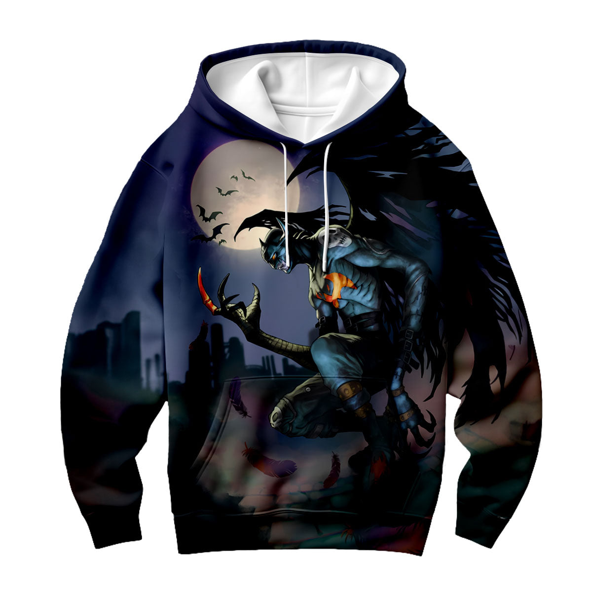 Digimon Adventure Devimon Standing Under The Moonlight Anime Apparel