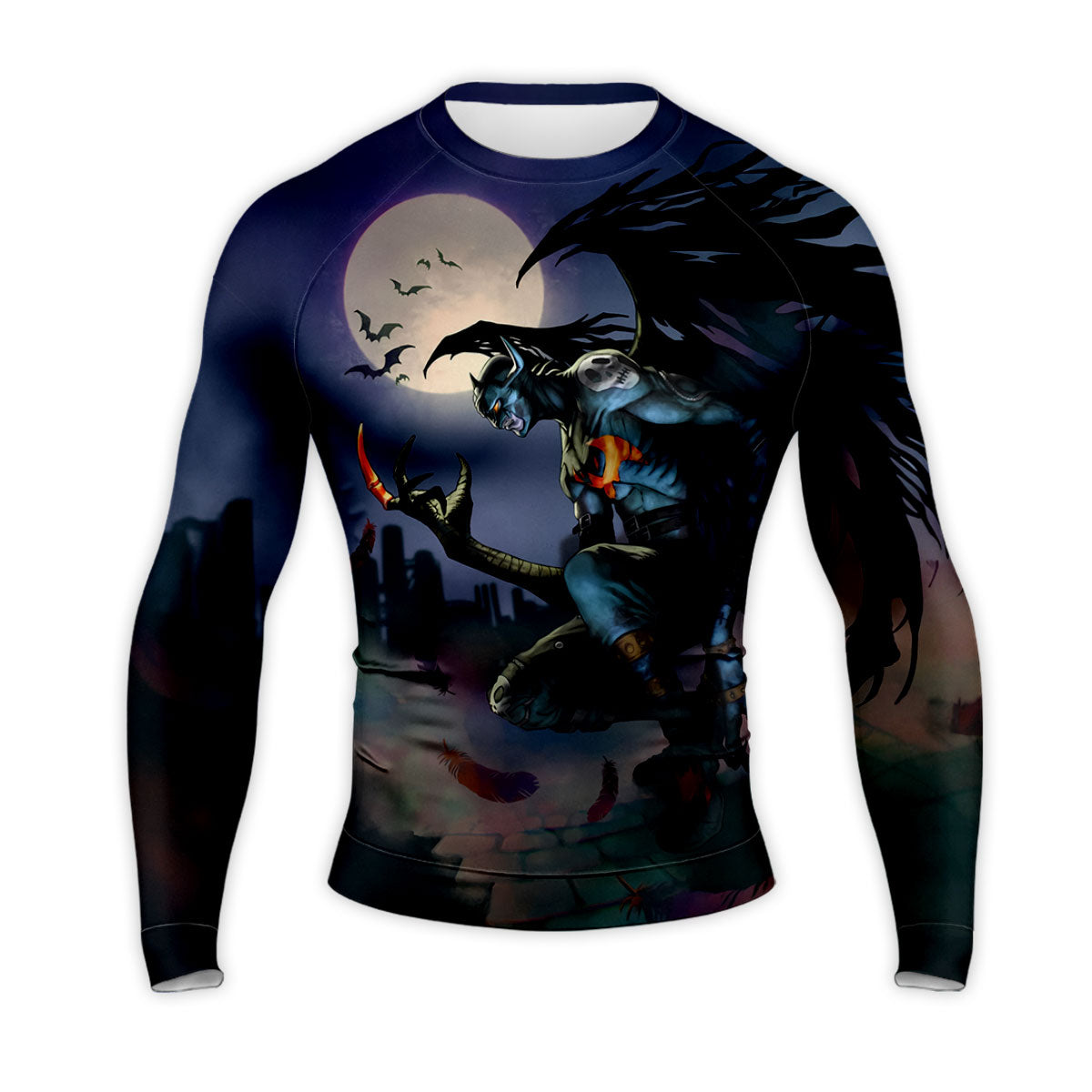 Digimon Adventure Devimon Standing Under The Moonlight Anime Apparel