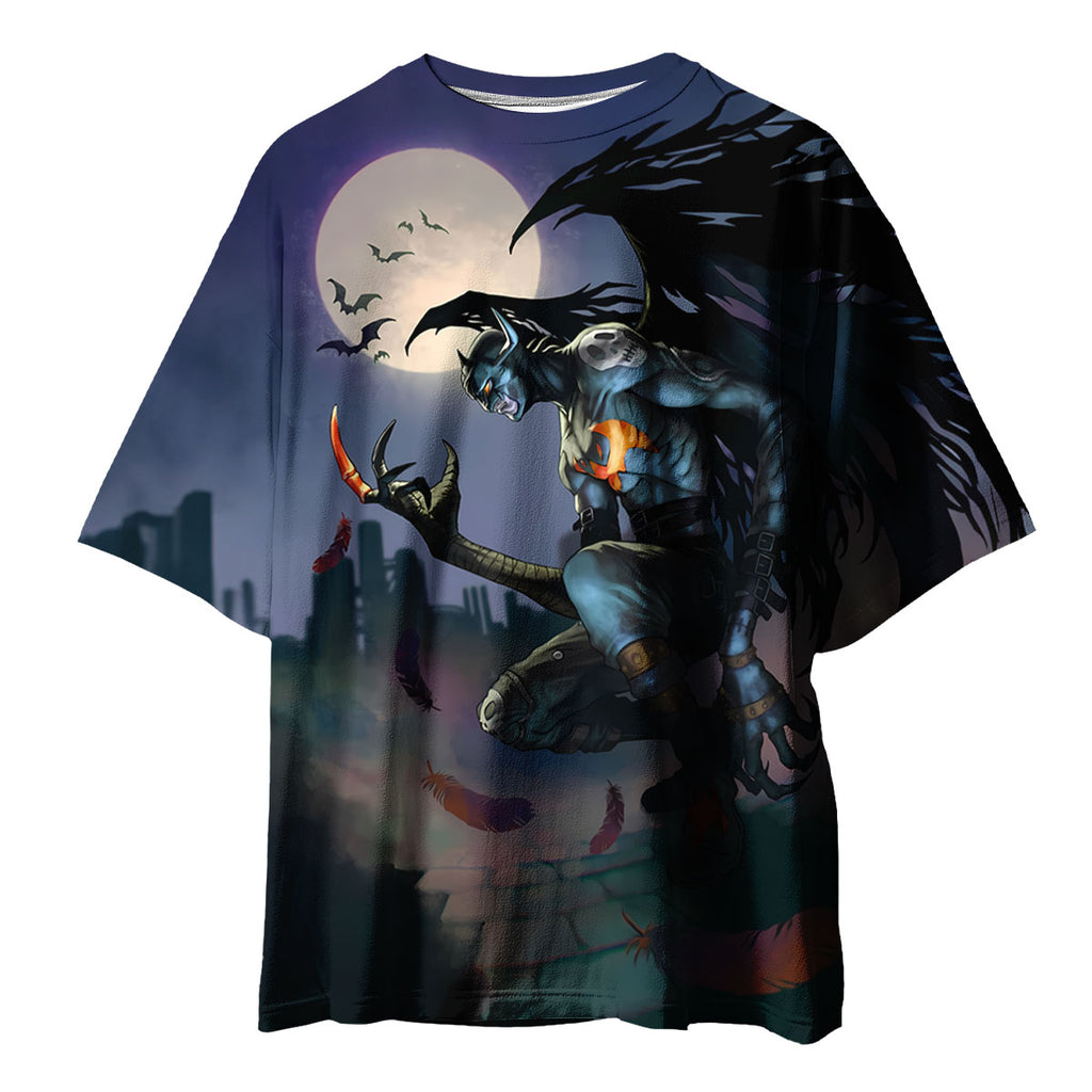 Digimon Adventure Devimon Standing Under The Moonlight Anime Apparel