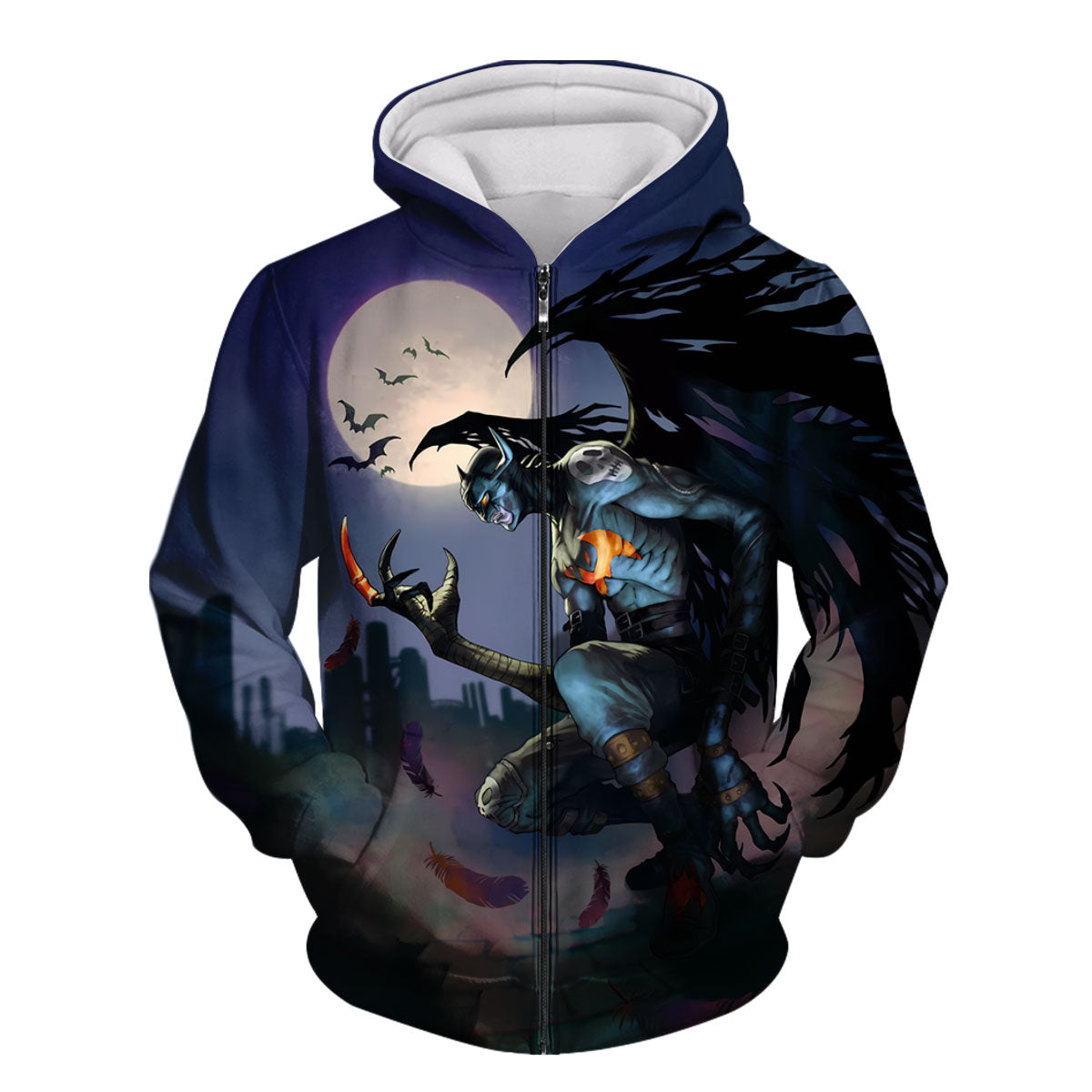 Digimon Adventure Devimon Standing Under The Moonlight Anime Apparel