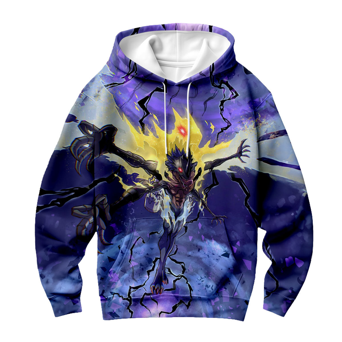 Digimon Adventure Diaboromon Radiating Purple Power Anime Apparel
