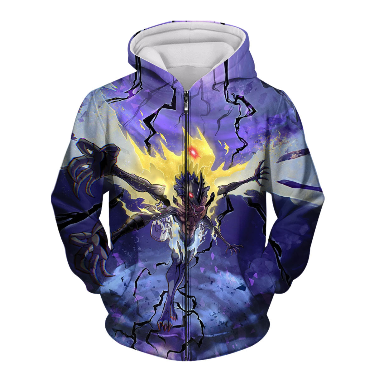 Digimon Adventure Diaboromon Radiating Purple Power Anime Apparel