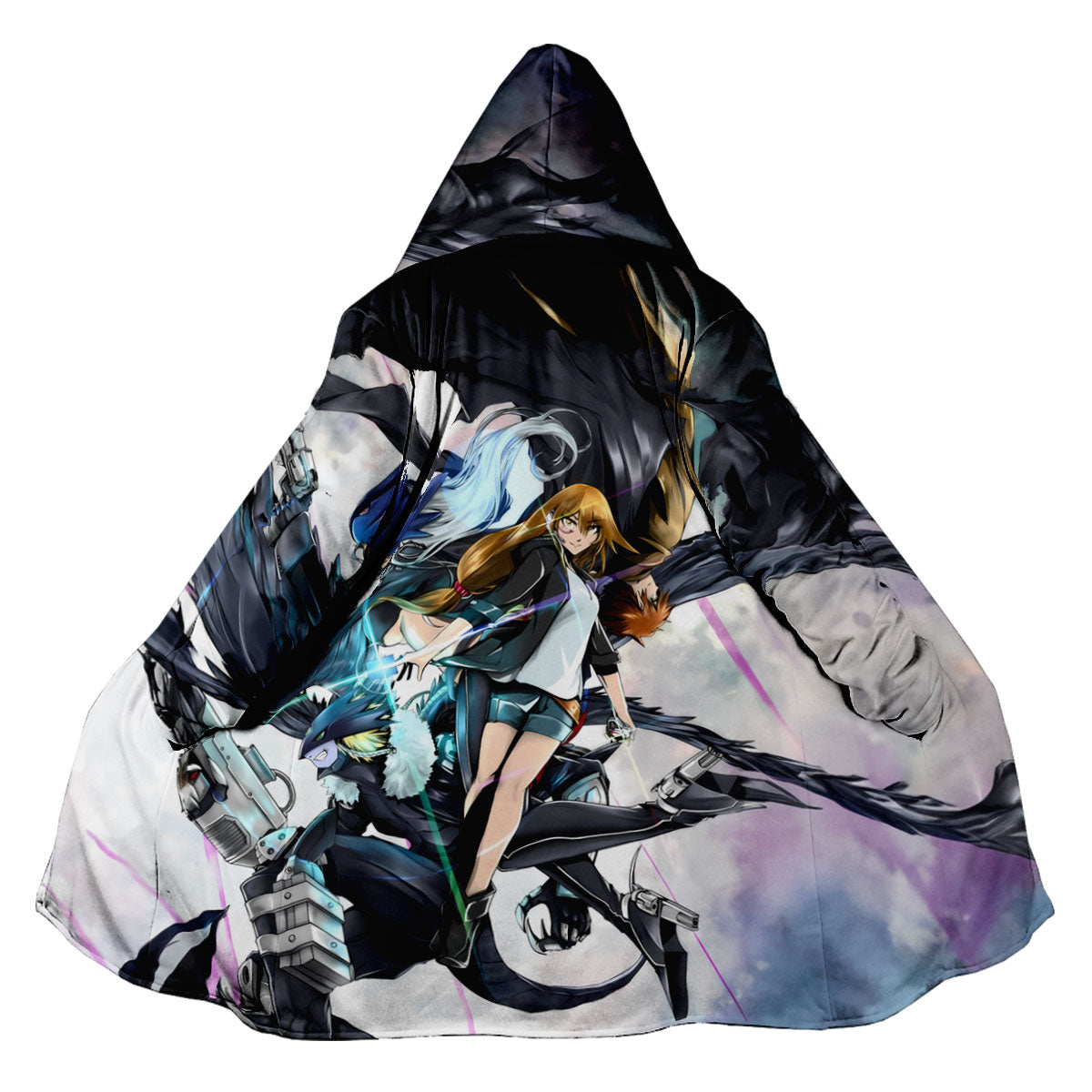 Digimon Adventure Digimon And Girl With Black Wings Anime Apparel