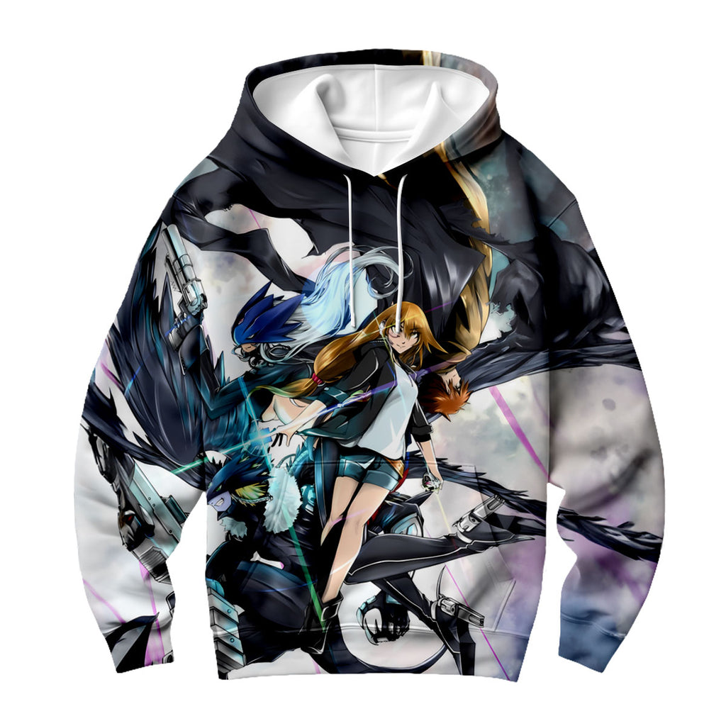 Digimon Adventure Digimon And Girl With Black Wings Anime Apparel