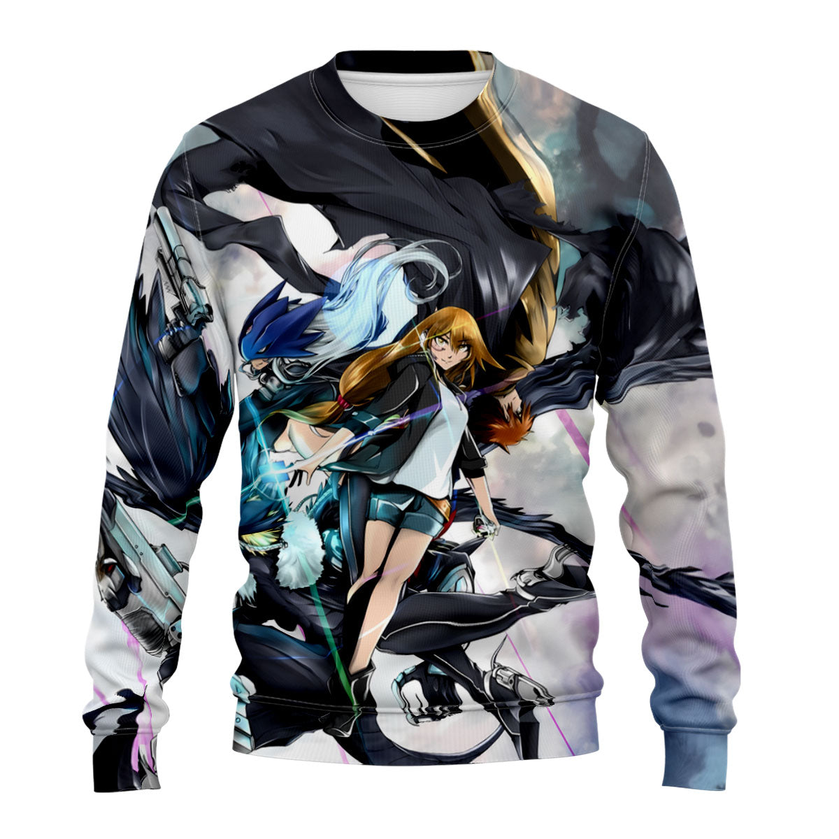 Digimon Adventure Digimon And Girl With Black Wings Anime Apparel