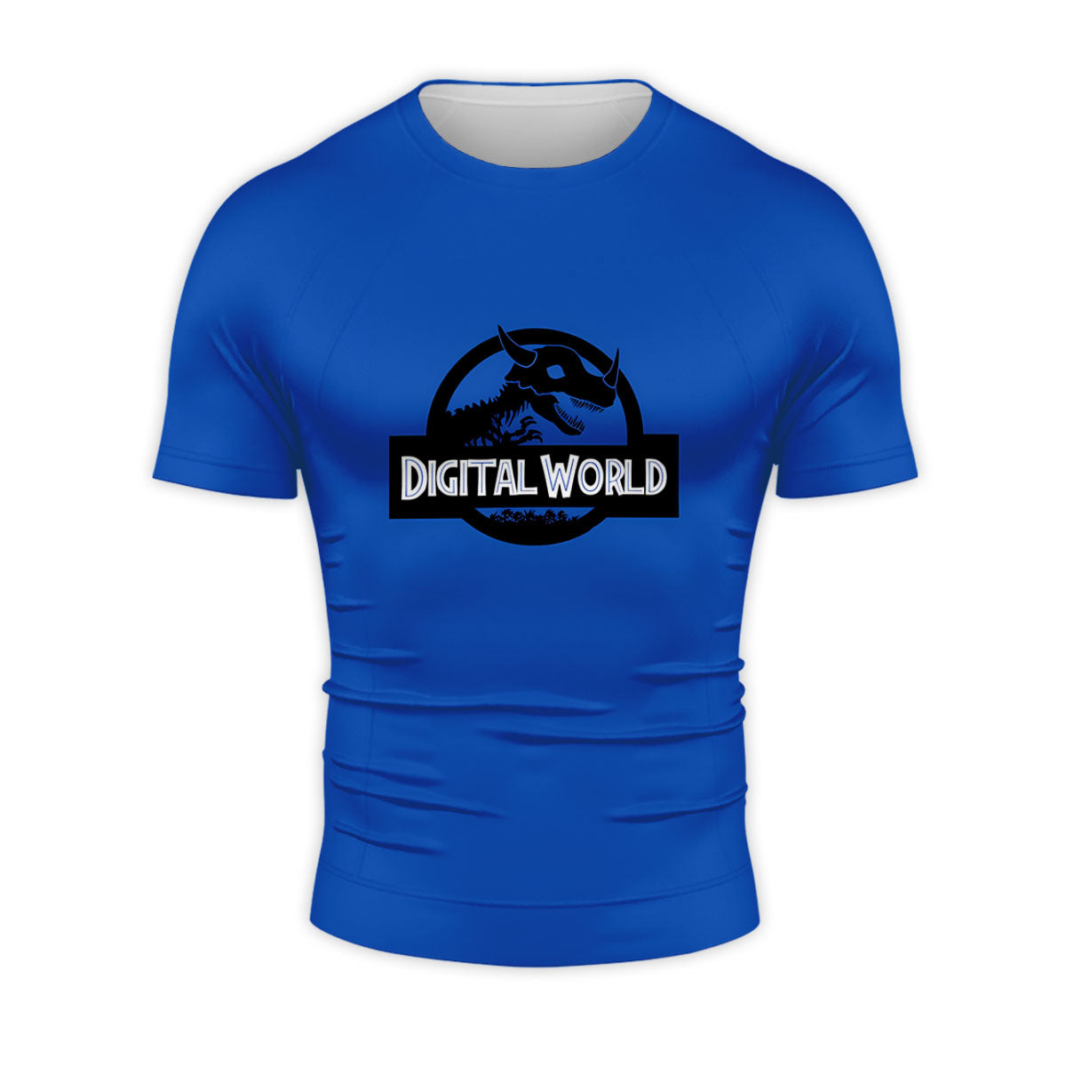 Digimon Adventure Digimon Dinosaur World Blue Logo Anime Apparel