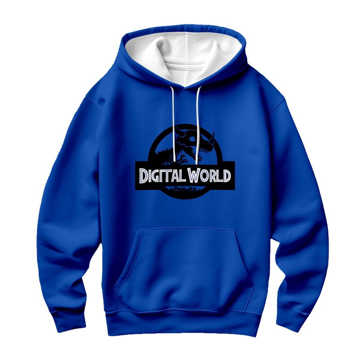Digimon Adventure Digimon Dinosaur World Blue Logo Anime Apparel