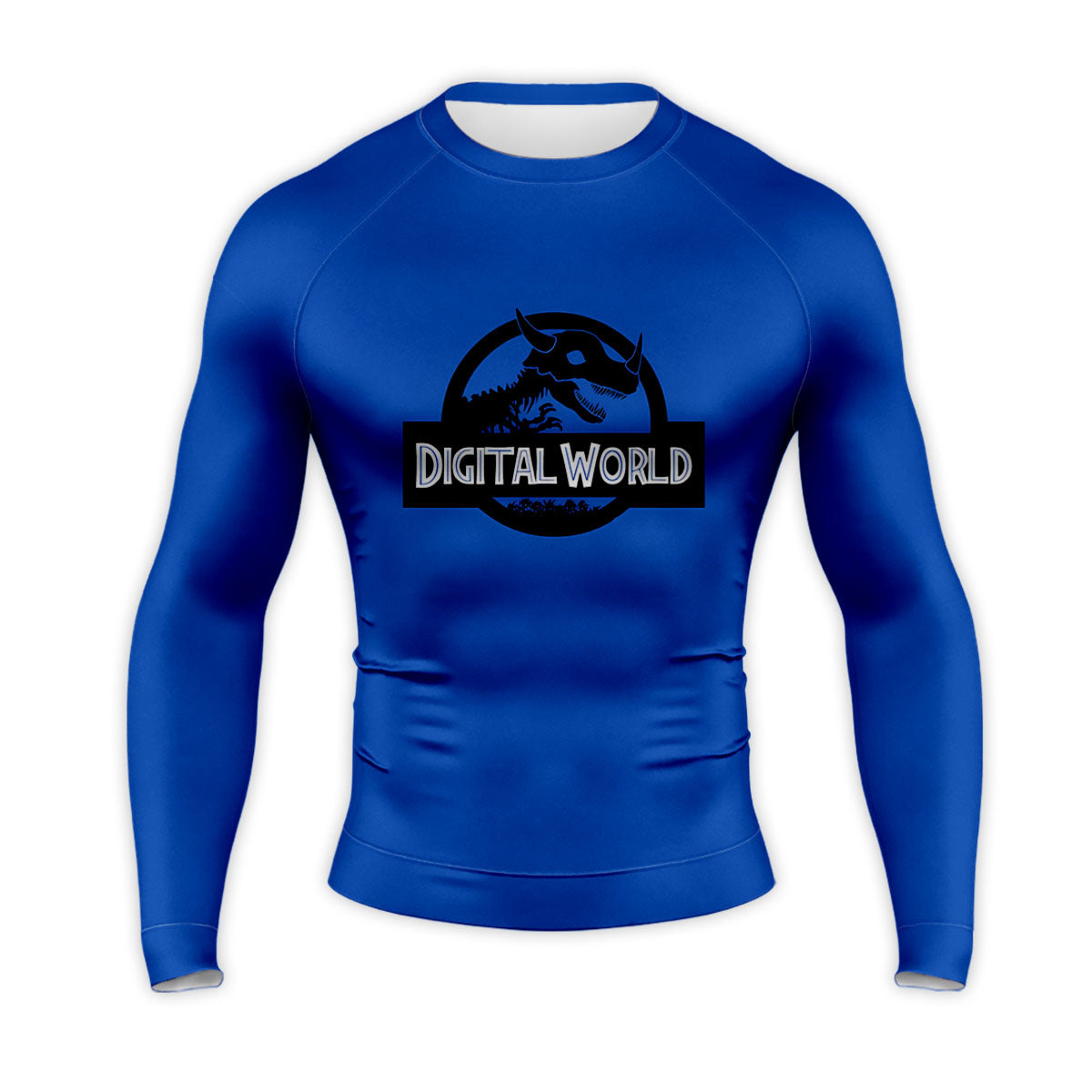 Digimon Adventure Digimon Dinosaur World Blue Logo Anime Apparel