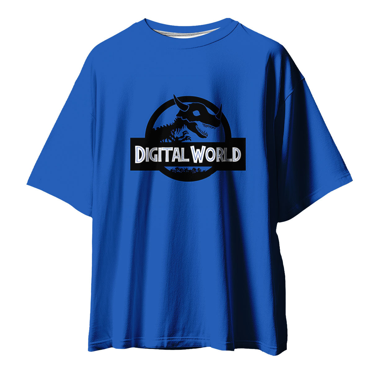 Digimon Adventure Digimon Dinosaur World Blue Logo Anime Apparel