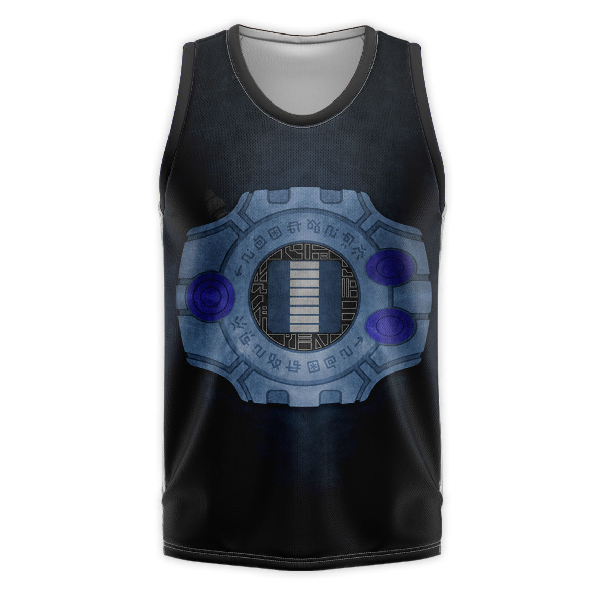 Digimon Adventure Digivice Device On Dark Background Anime Apparel