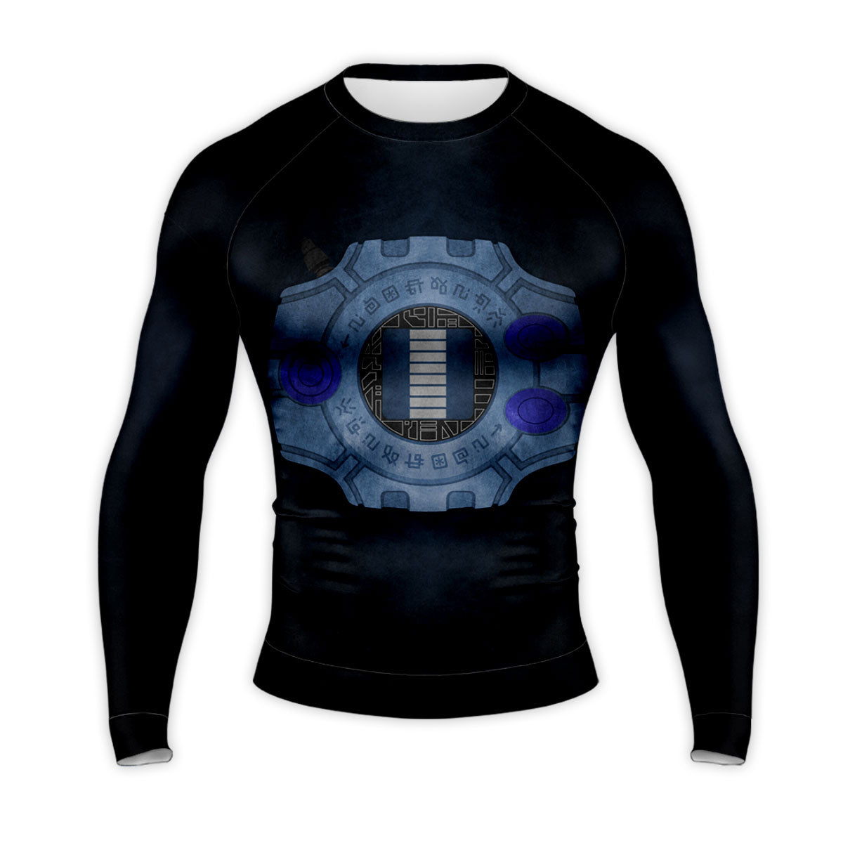 Digimon Adventure Digivice Device On Dark Background Anime Apparel