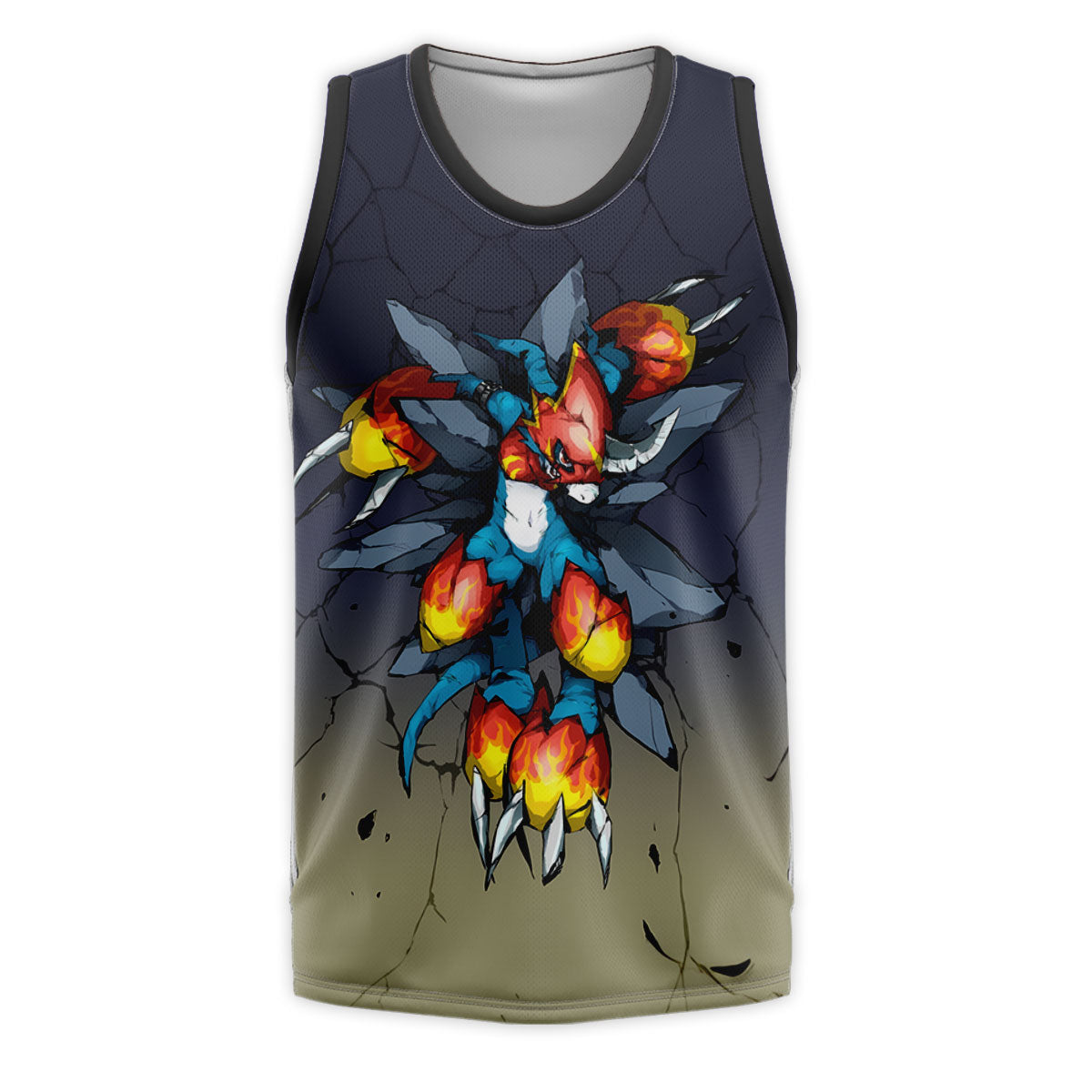 Digimon Adventure Fladramon With Blazing Fiery Claws Anime Apparel