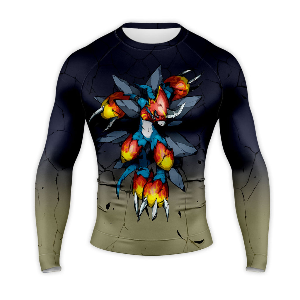 Digimon Adventure Fladramon With Blazing Fiery Claws Anime Apparel