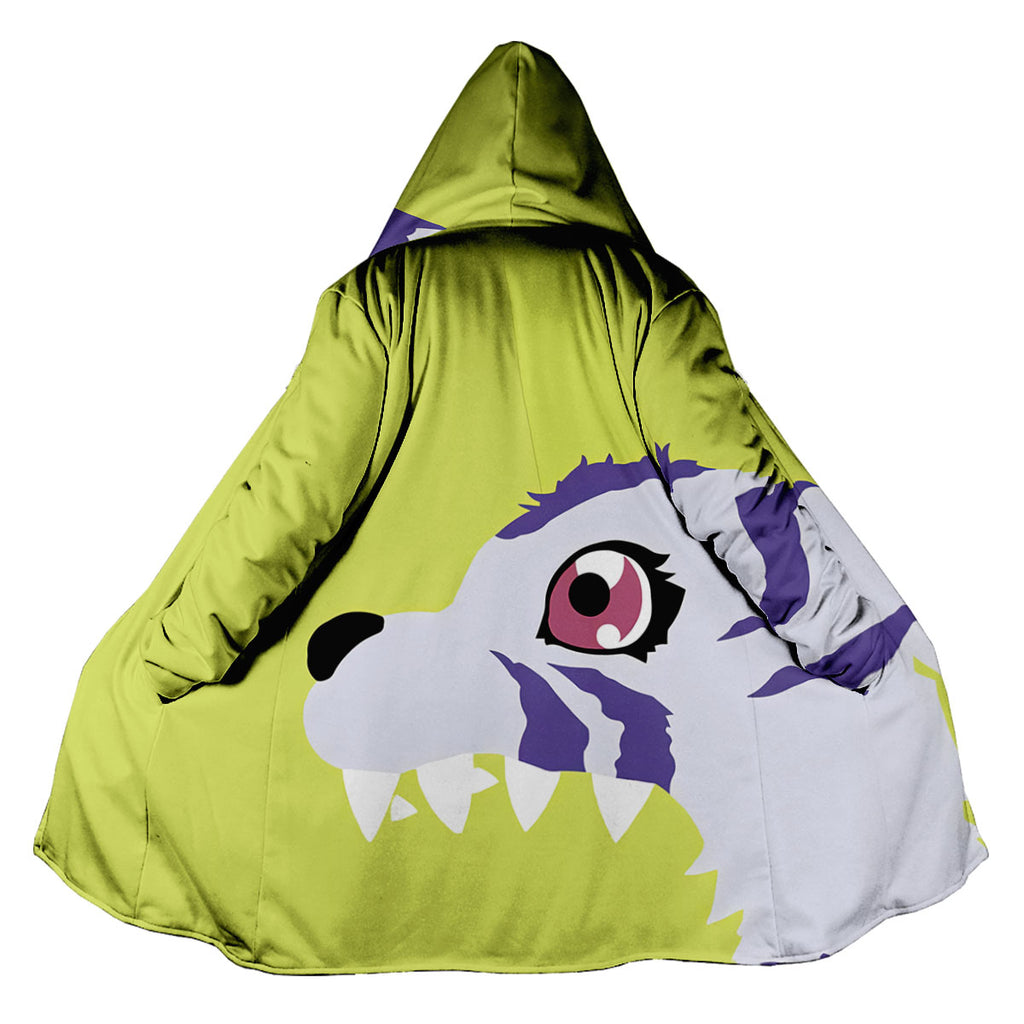 Digimon Adventure Gabumon Green Data Creature Anime Apparel