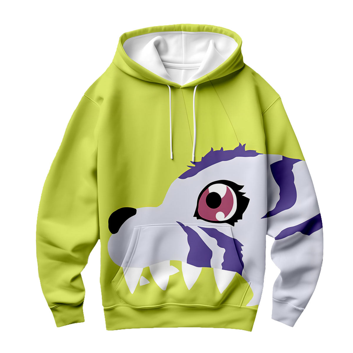 Digimon Adventure Gabumon Green Data Creature Anime Apparel