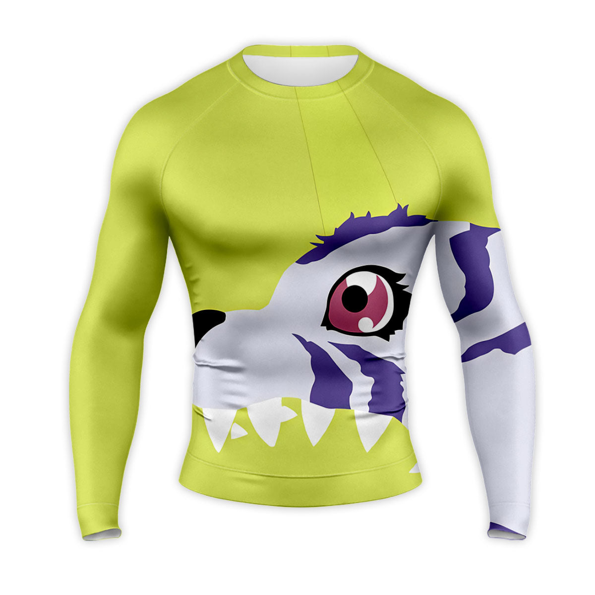 Digimon Adventure Gabumon Green Data Creature Anime Apparel