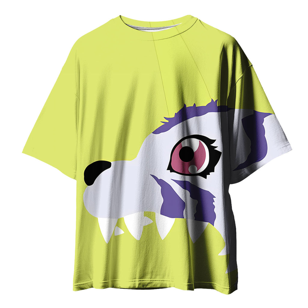 Digimon Adventure Gabumon Green Data Creature Anime Apparel