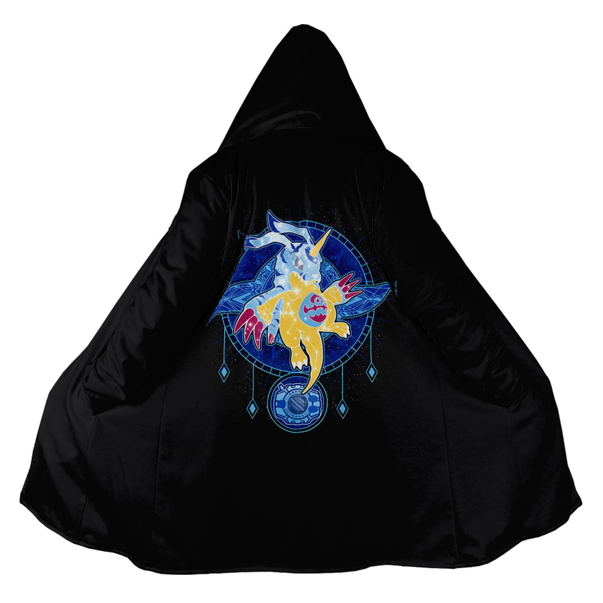 Digimon Adventure Gabumon Surrounded By Blue Energy Circle Anime Apparel