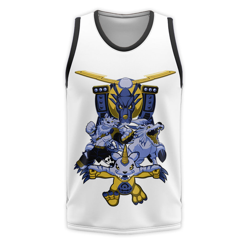 Digimon Adventure Gabumon White Evolution Squad Anime Apparel