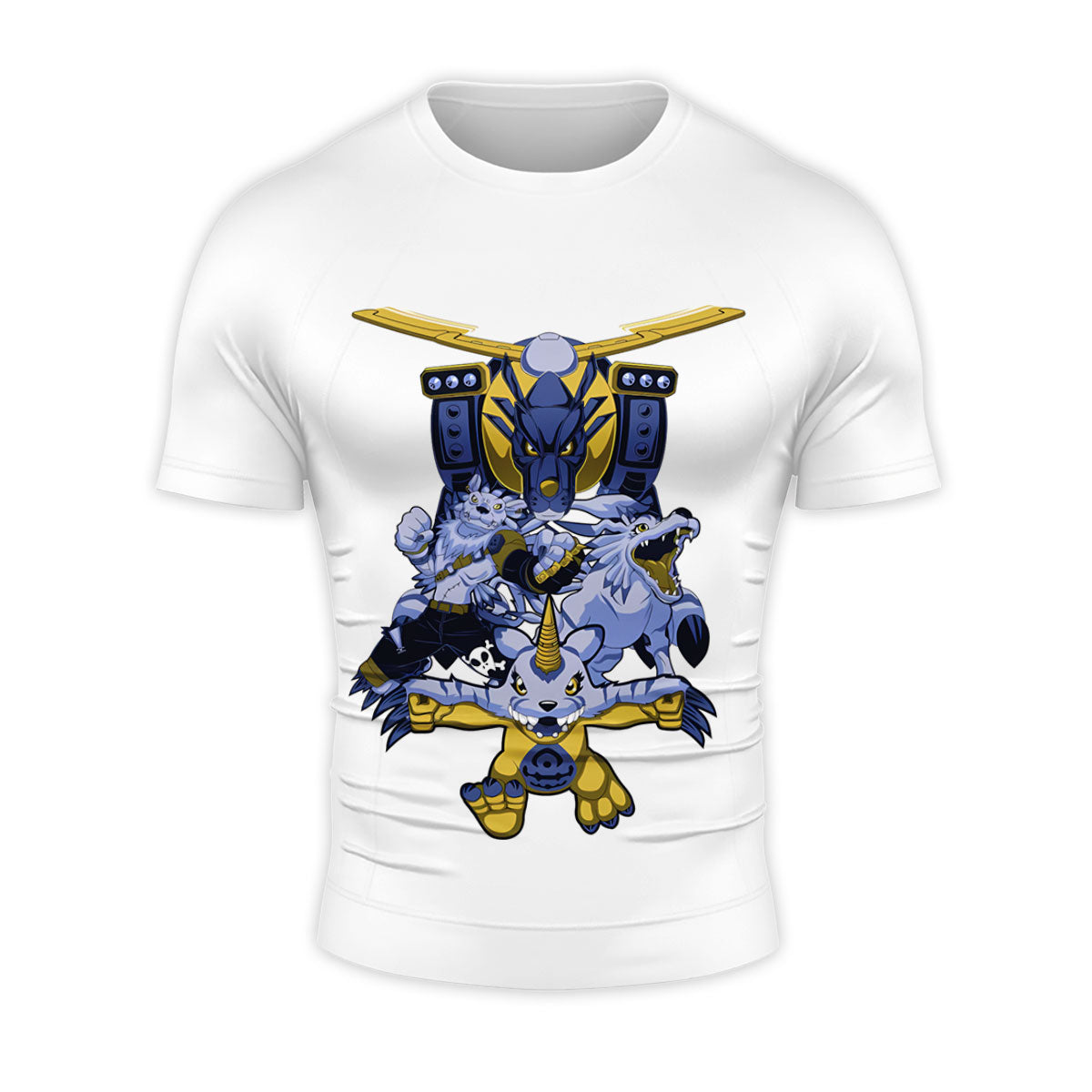 Digimon Adventure Gabumon White Evolution Squad Anime Apparel