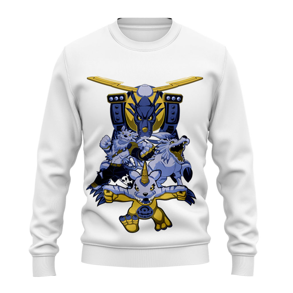 Digimon Adventure Gabumon White Evolution Squad Anime Apparel