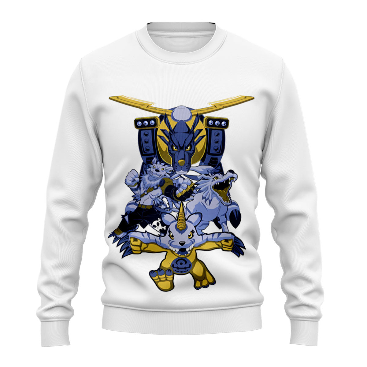 Digimon Adventure Gabumon White Evolution Squad Anime Apparel