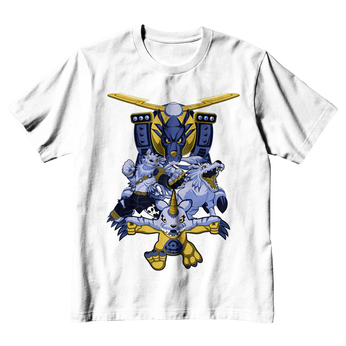 Digimon Adventure Gabumon White Evolution Squad Anime Apparel