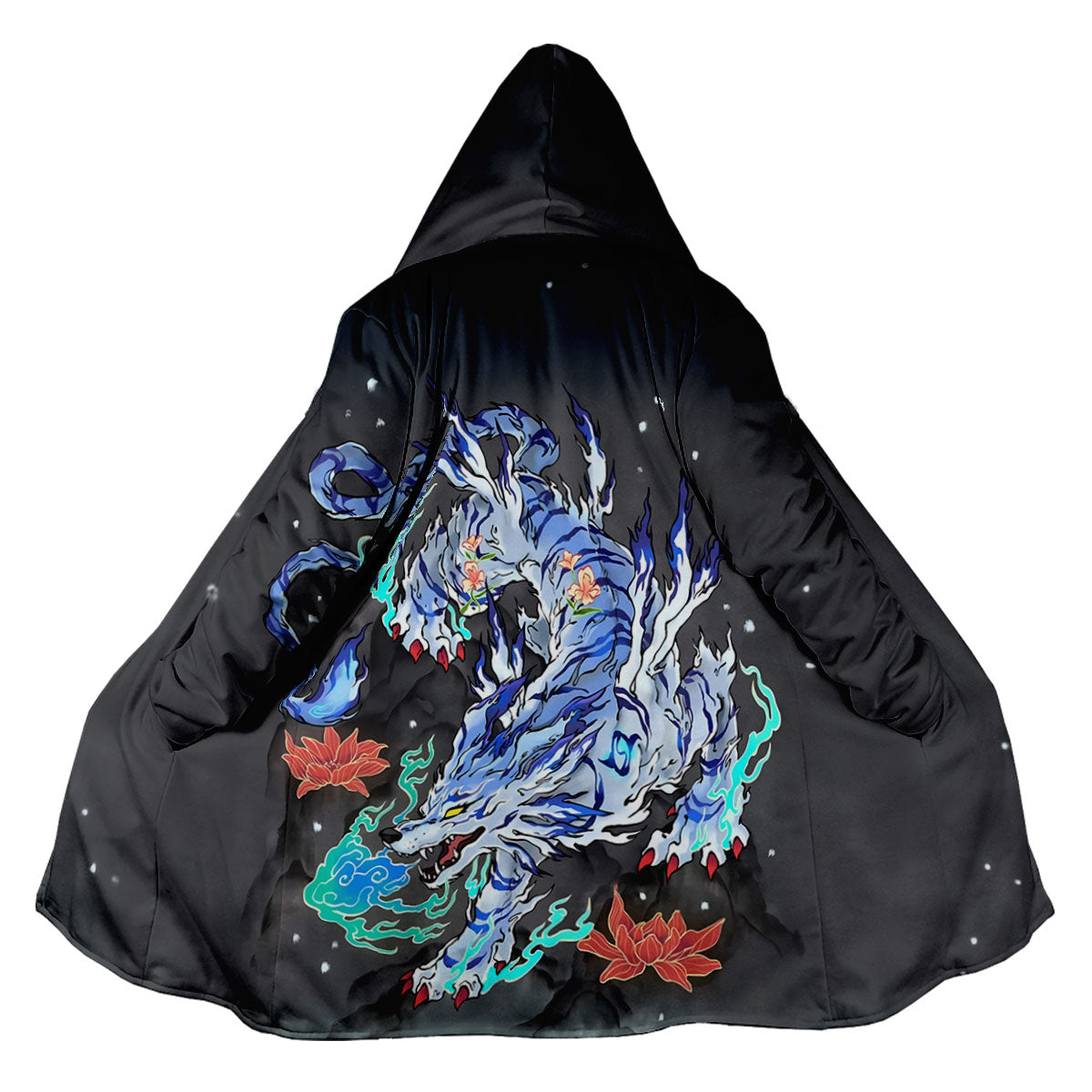 Digimon Adventure Garurumon Blue And White Mechanical Wolf Anime Apparel