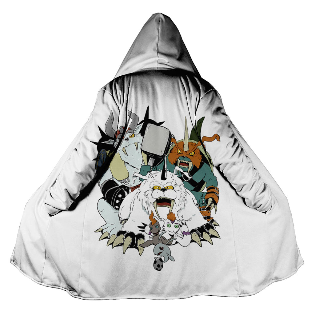 Digimon Adventure Gomamon Evolution Squad White Anime Apparel