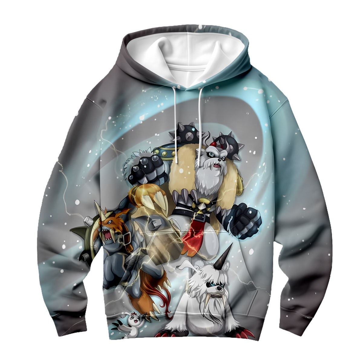 Digimon Adventure Gomamon With Blue Evolved Form Standing Anime Apparel