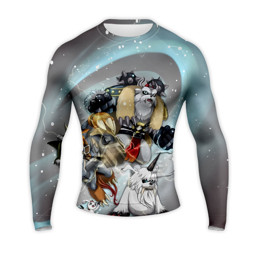 Digimon Adventure Gomamon With Blue Evolved Form Standing Anime Apparel