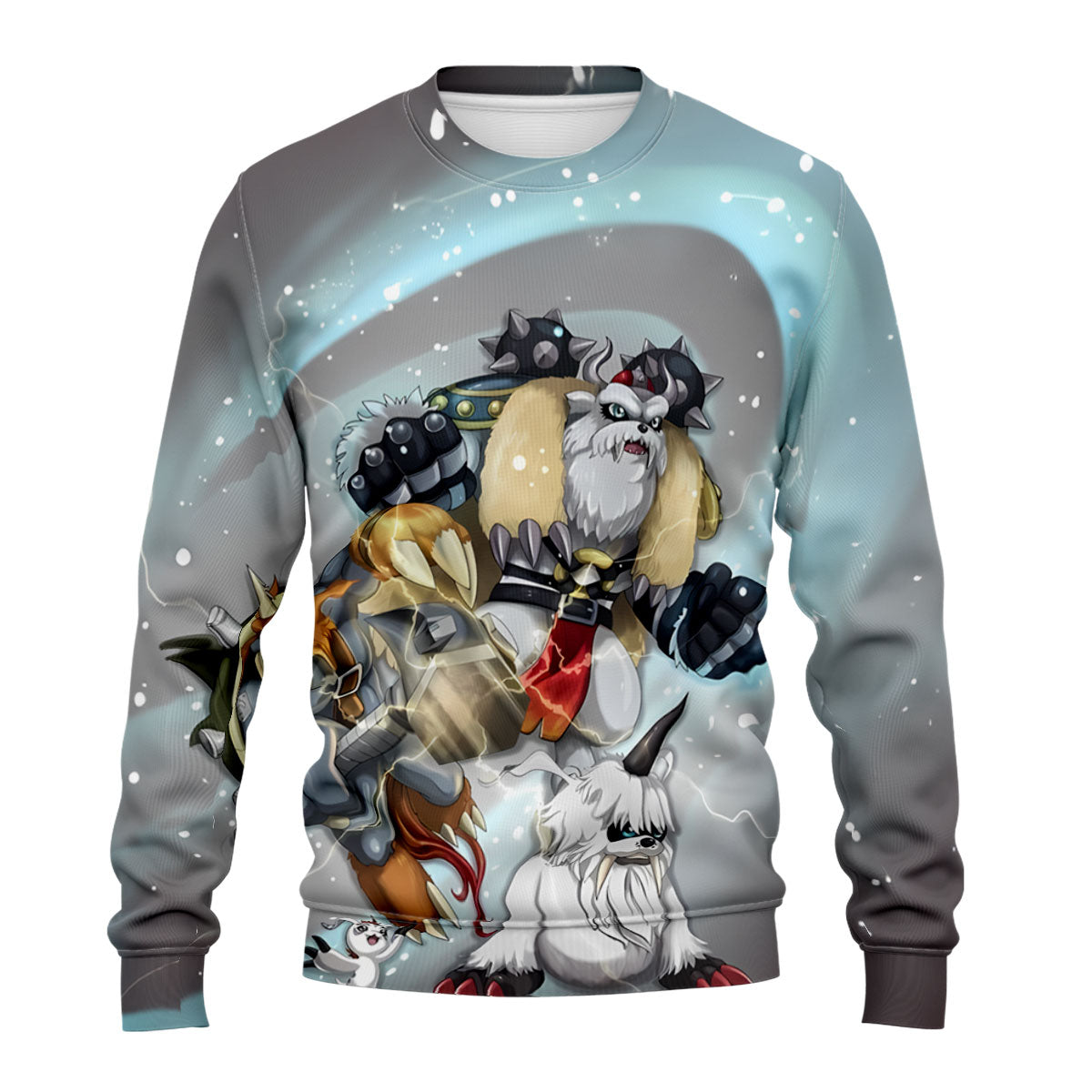 Digimon Adventure Gomamon With Blue Evolved Form Standing Anime Apparel