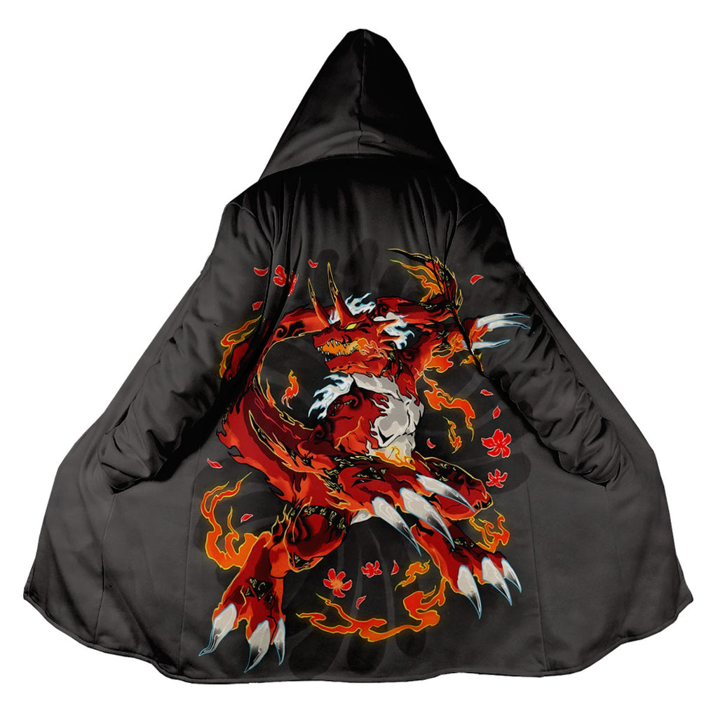 Digimon Adventure Growmon Engulfed In Flames Anime Apparel