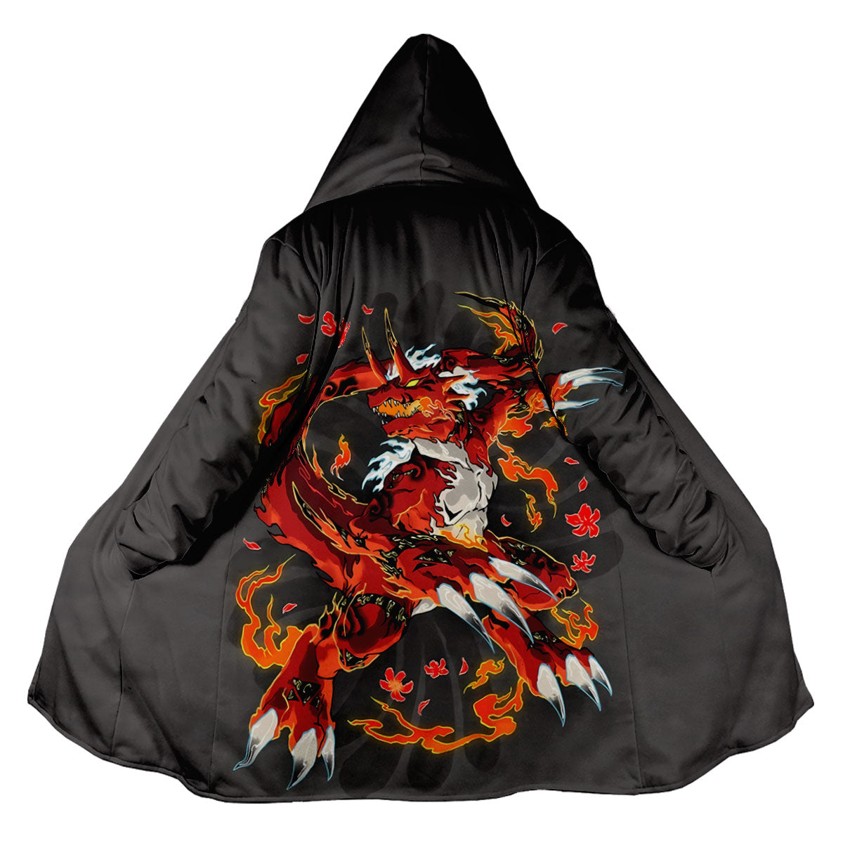 Digimon Adventure Growmon Engulfed In Flames Anime Apparel