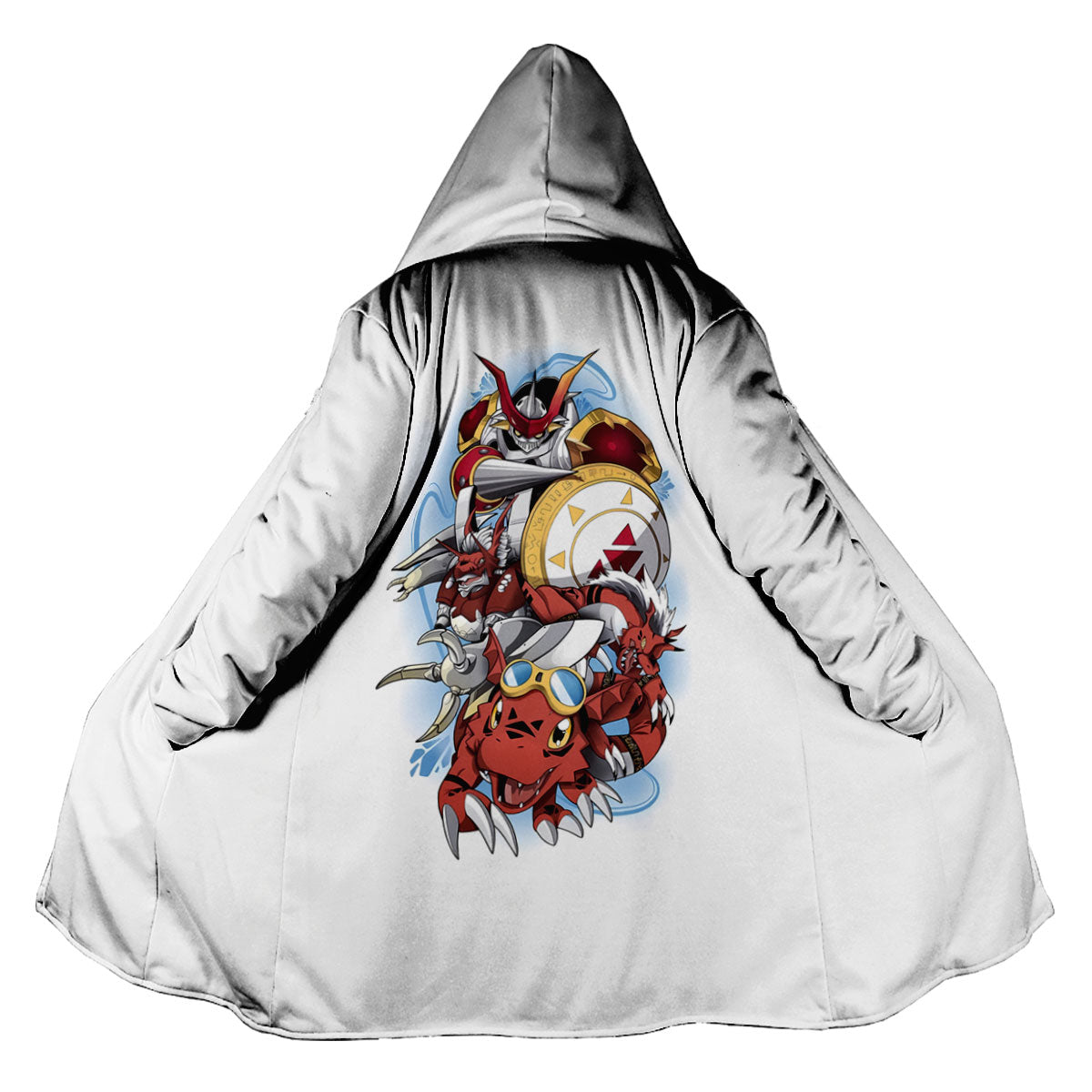 Digimon Adventure Guilmon Blue Evolution Line Anime Apparel