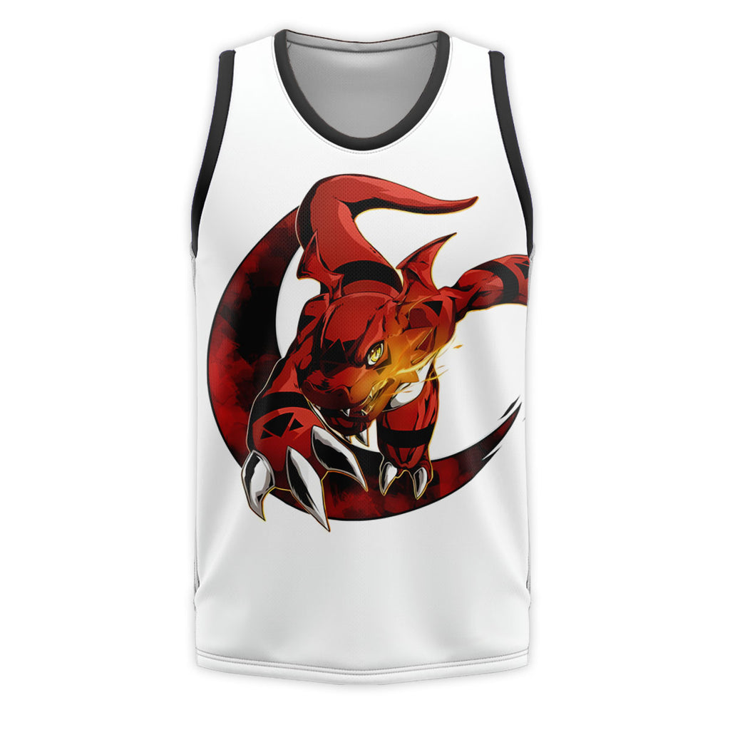 Digimon Adventure Guilmon Charging Red Energy Anime Apparel