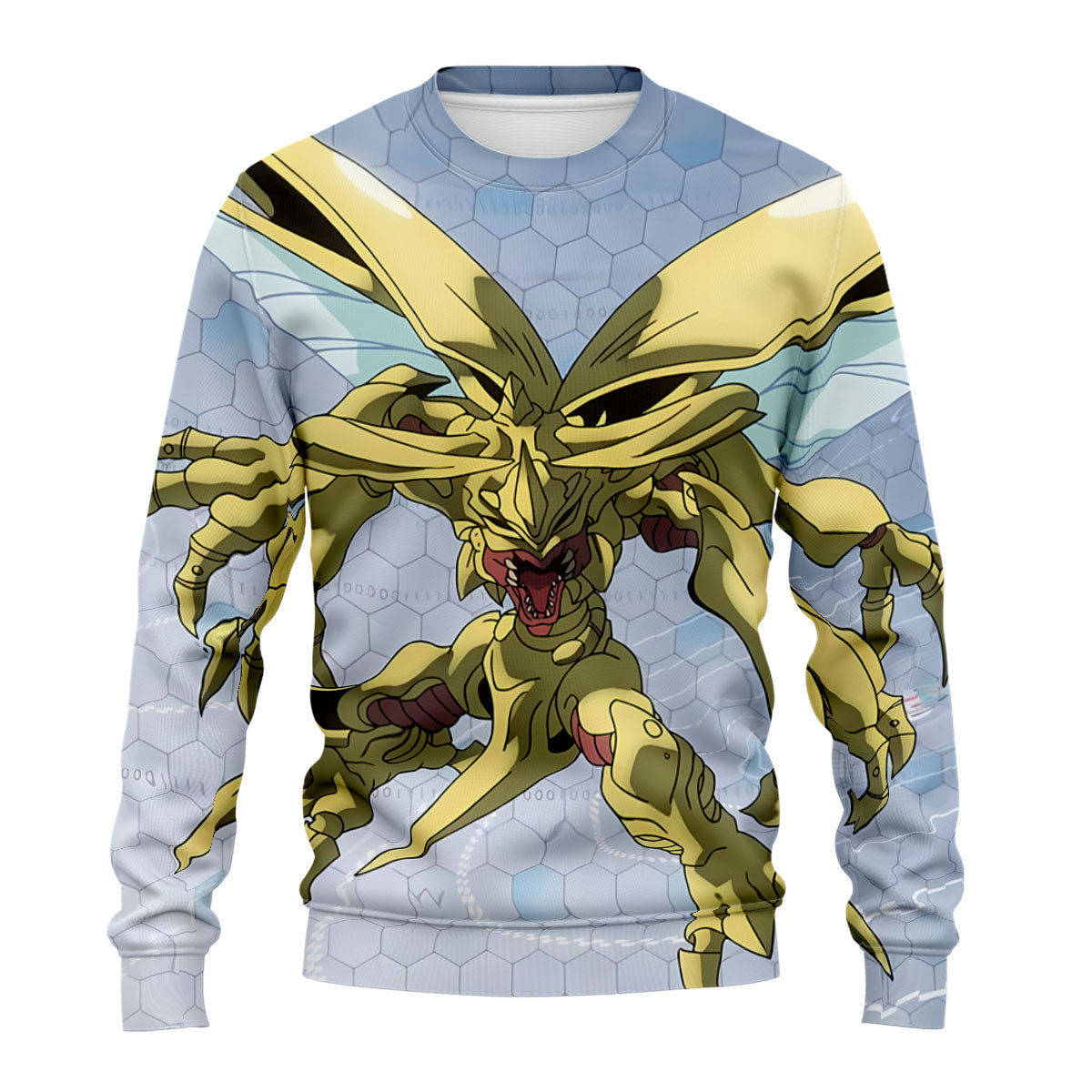 Digimon Adventure Herculeskabuterimon Flying With Yellow Wings Anime Apparel