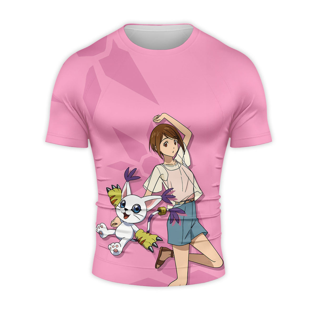 Digimon Adventure Hikari Tailmon Pink Version Anime Apparel