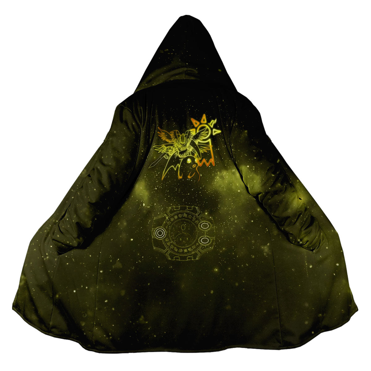 Digimon Adventure Holyangemon Yellow Hope Crest Starry Sky Anime Apparel