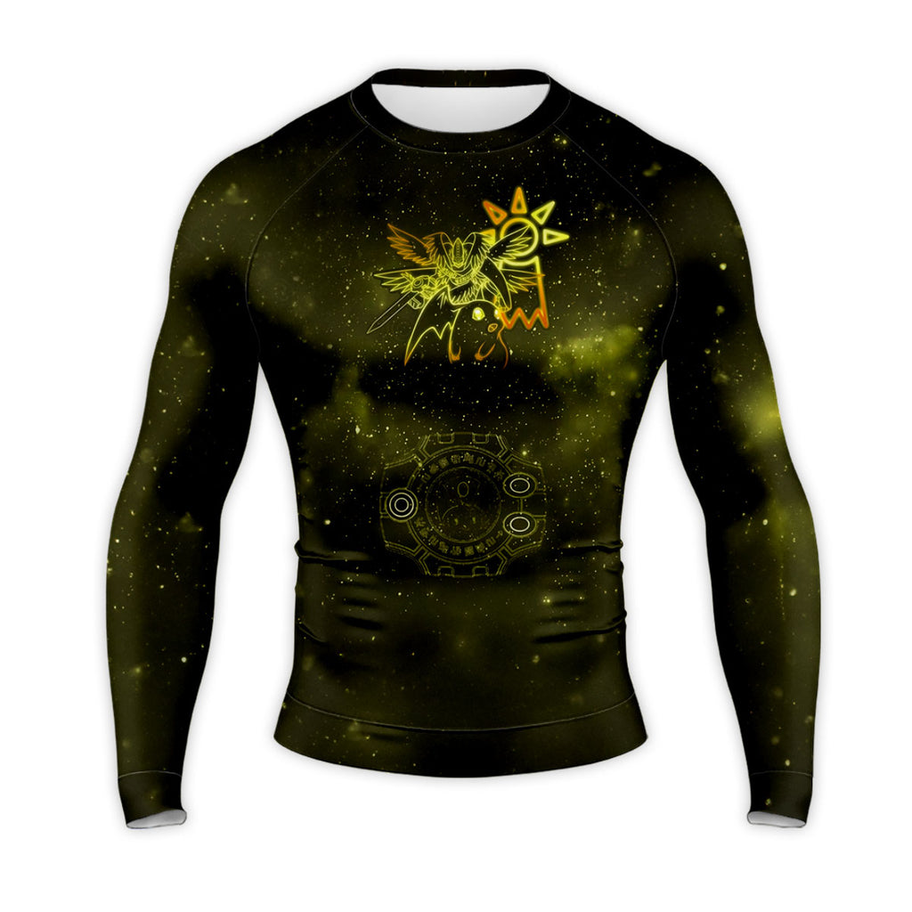 Digimon Adventure Holyangemon Yellow Hope Crest Starry Sky Anime Apparel
