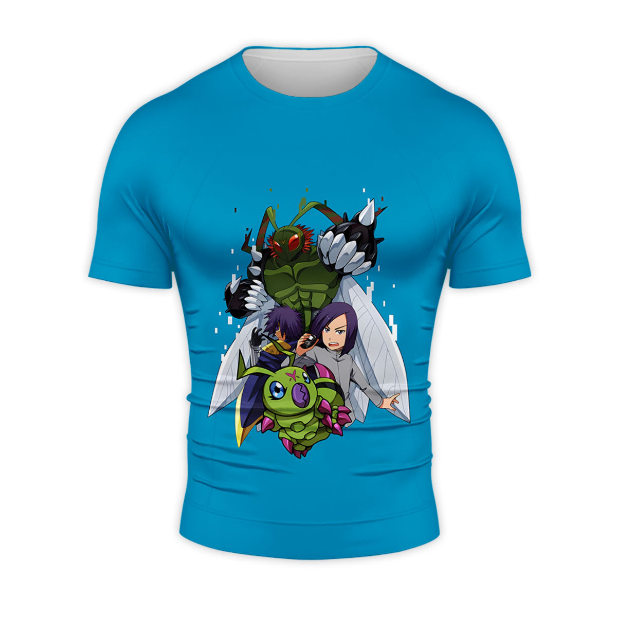 Digimon Adventure Ichijouji Ken And Blue Wormmon Digimon Adventure Anime Apparel