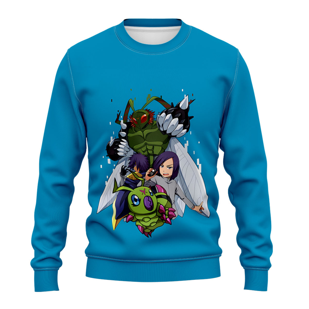 Digimon Adventure Ichijouji Ken And Blue Wormmon Digimon Adventure Anime Apparel