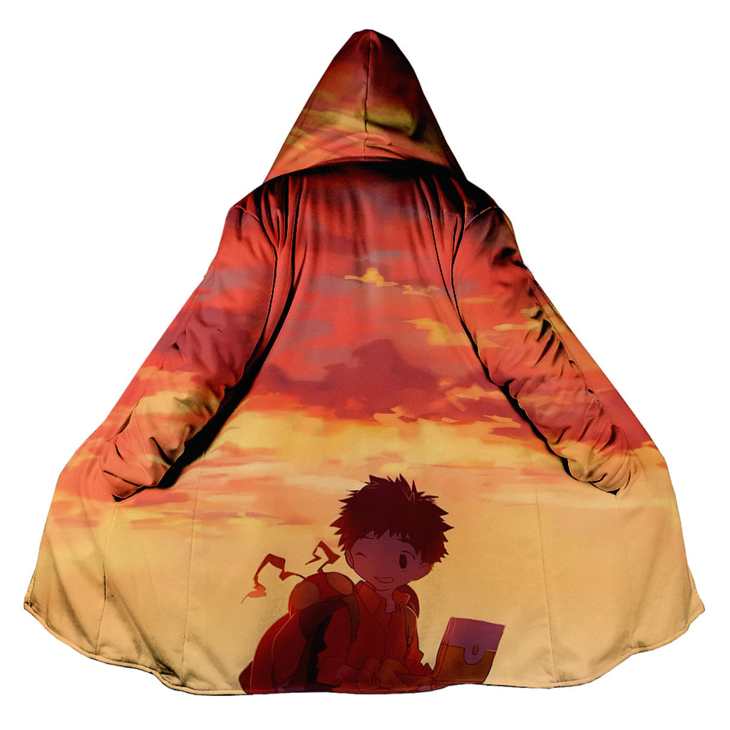 Digimon Adventure Izumi Koushirou Tentomon Under Orange Sunset Anime Apparel