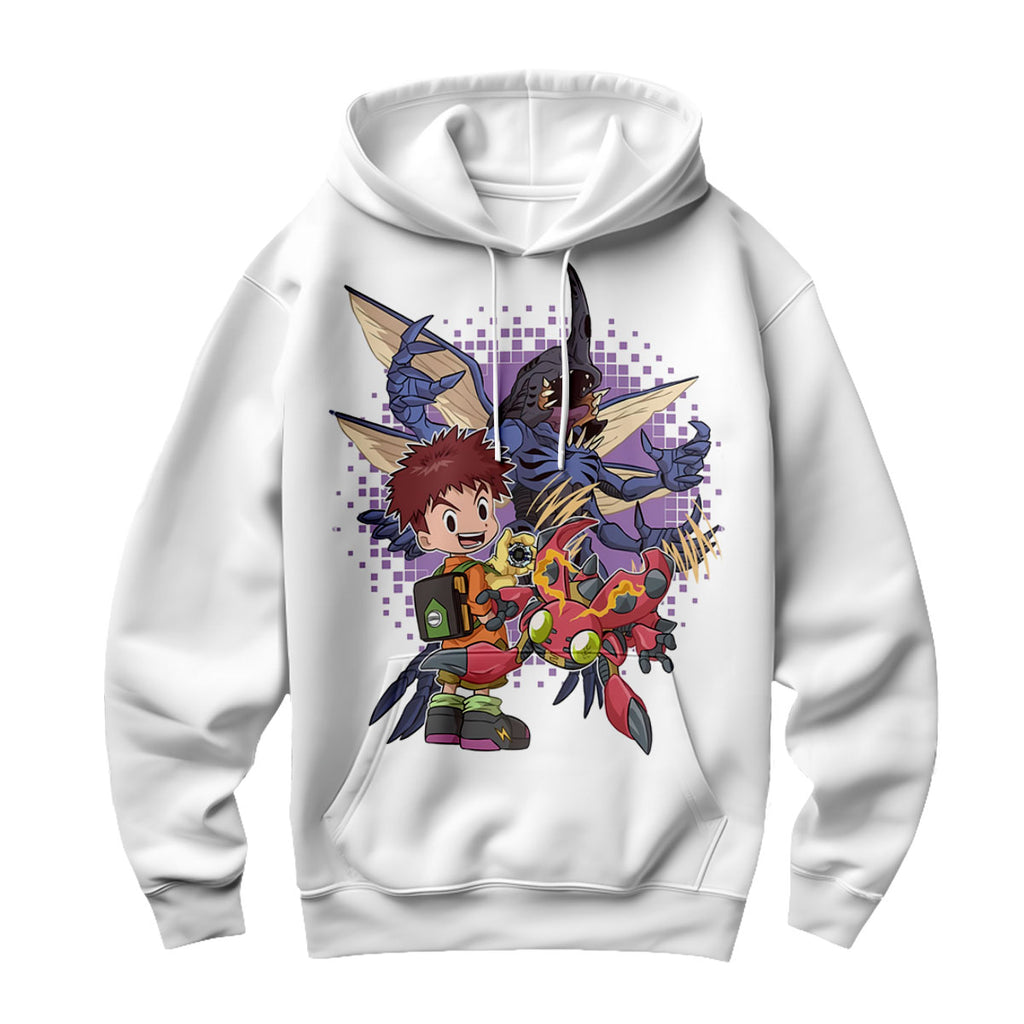 Digimon Adventure Izumi Koushirou With Tentomon And Kabuterimon Anime Apparel