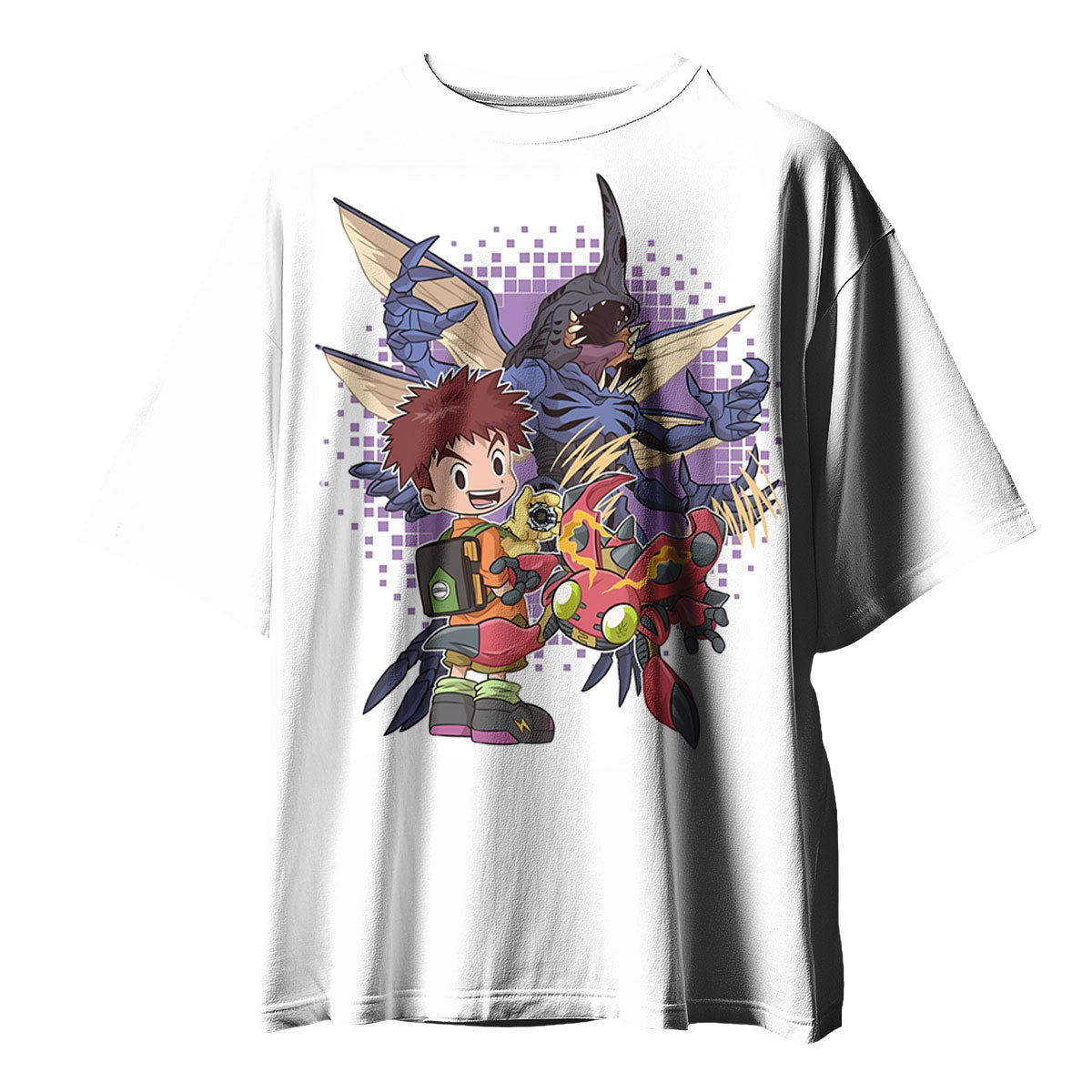 Digimon Adventure Izumi Koushirou With Tentomon And Kabuterimon Anime Apparel