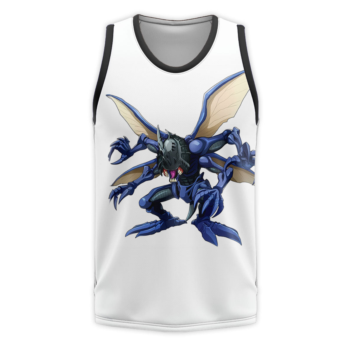Digimon Adventure Kabuterimon Standing In Blue Armor Anime Apparel