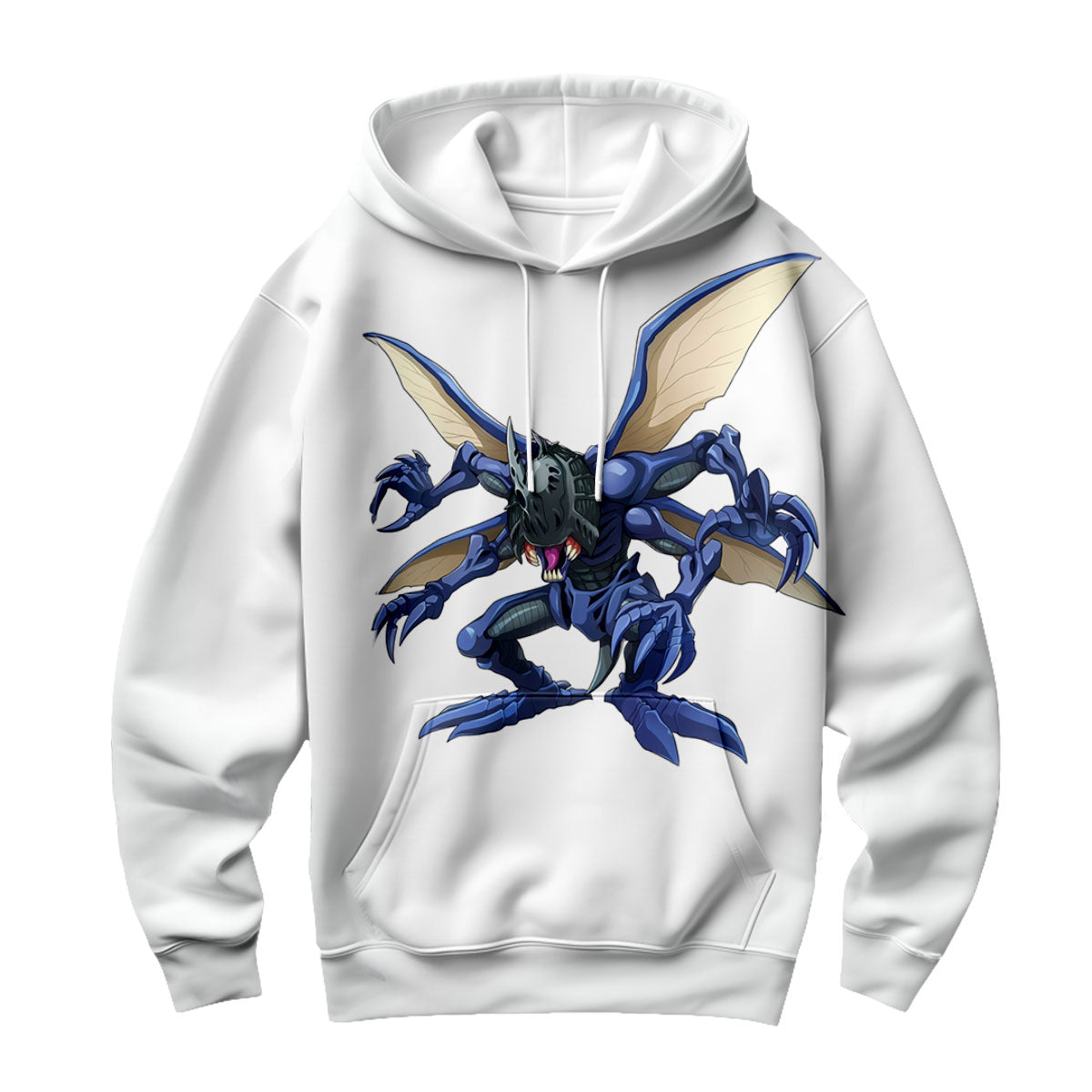Digimon Adventure Kabuterimon Standing In Blue Armor Anime Apparel