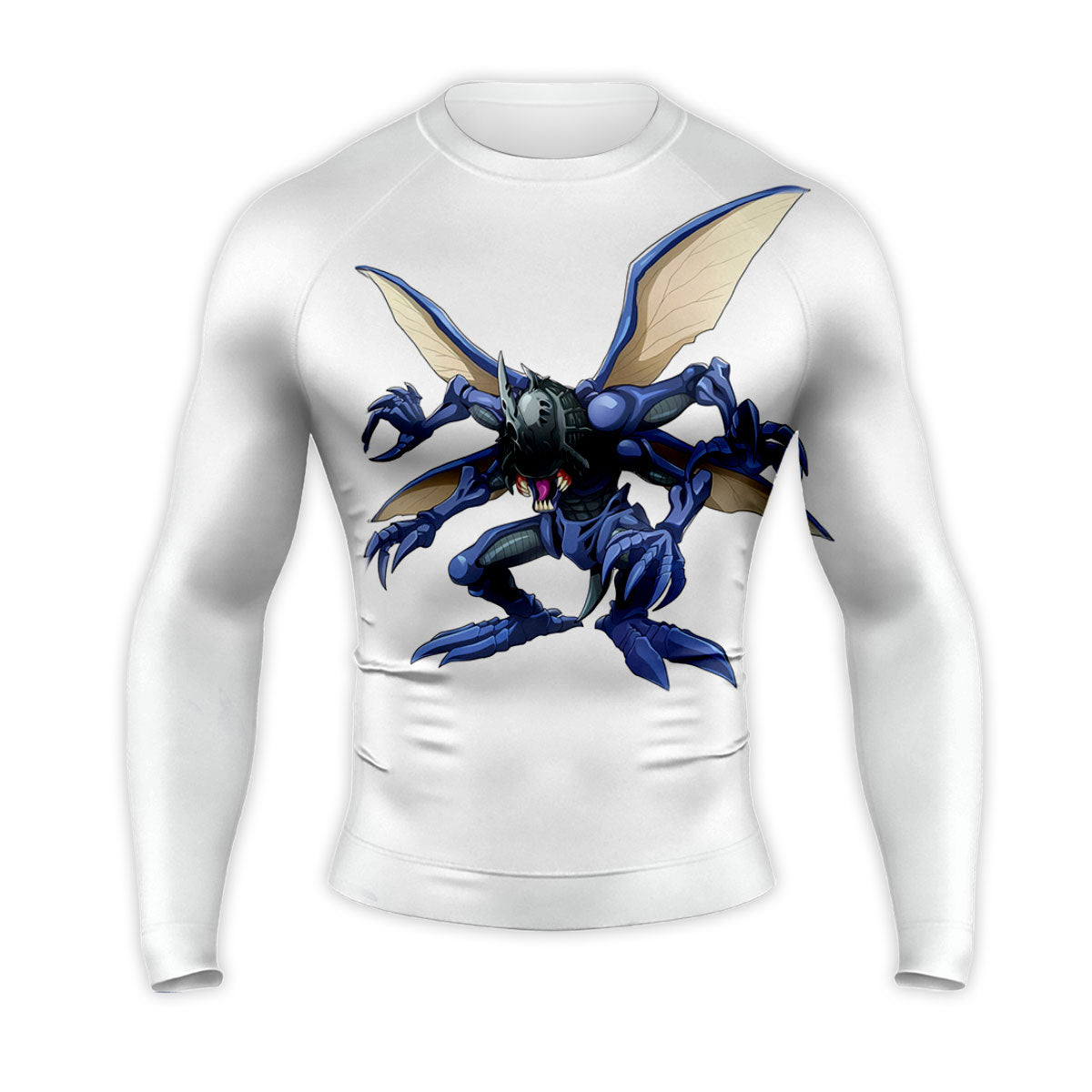 Digimon Adventure Kabuterimon Standing In Blue Armor Anime Apparel