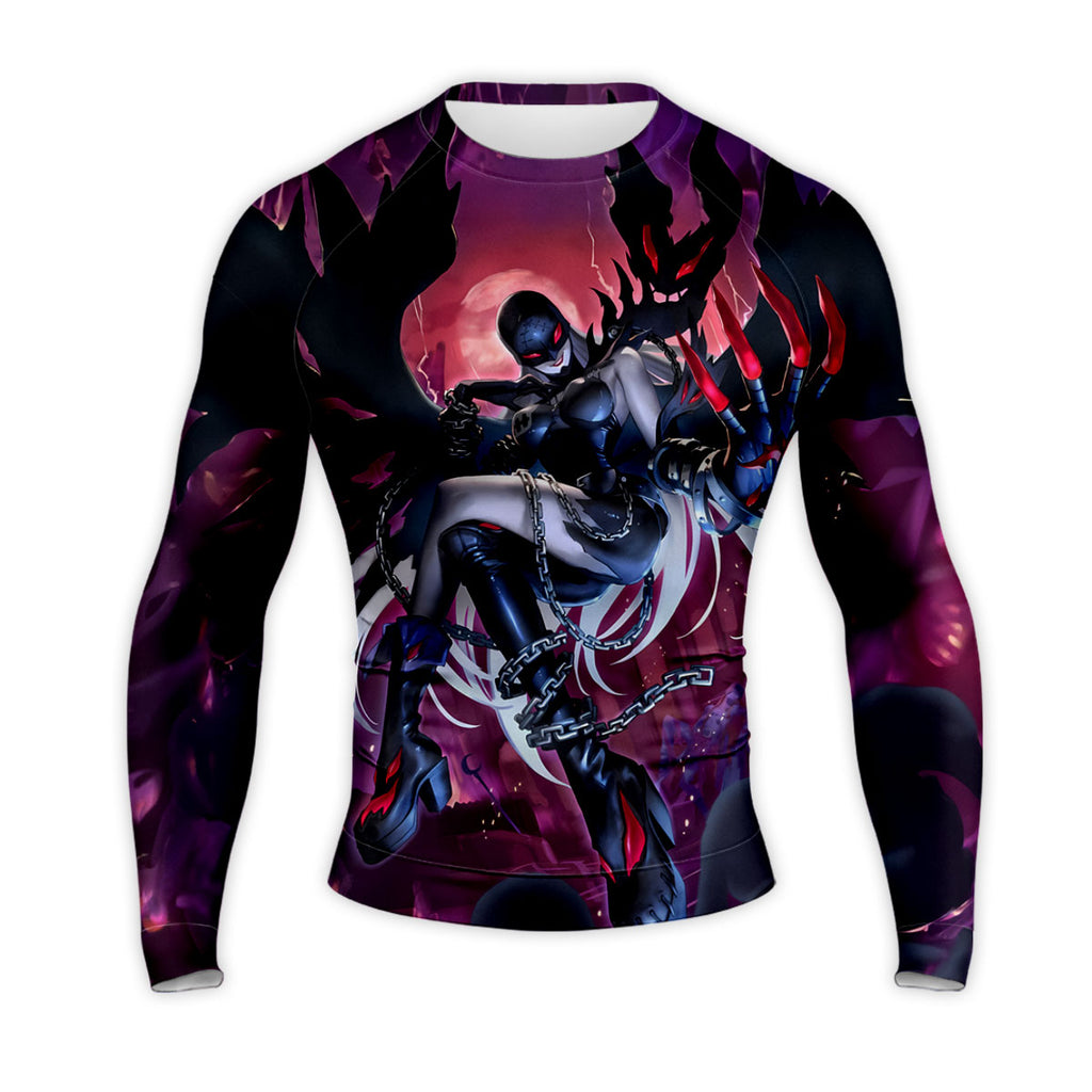 Digimon Adventure Ladydevimon Floating In Dark Aura Anime Apparel